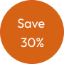 Offer save 30% label